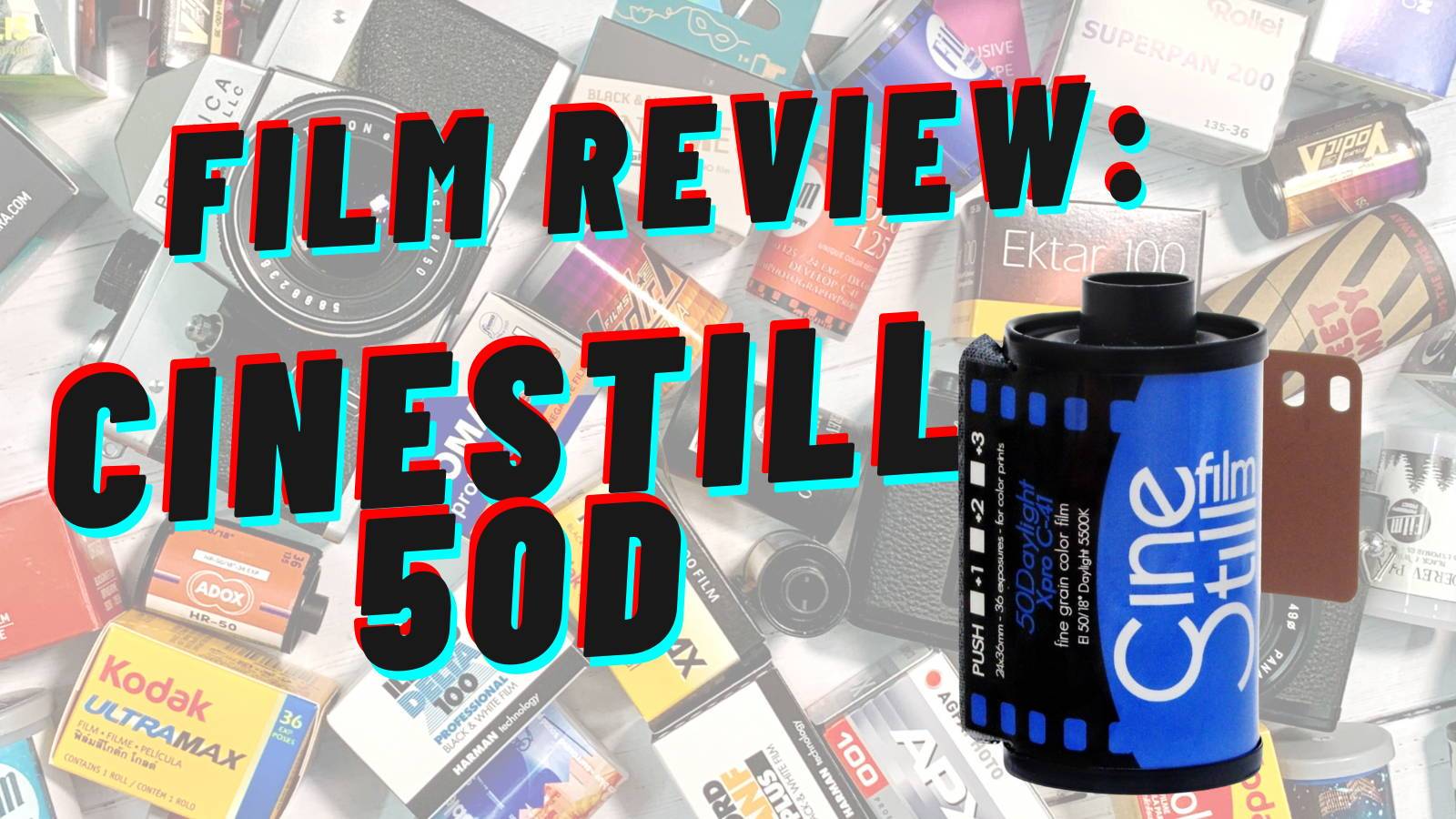 Cinestill 50Daylight Xpro C-41 Color Negative Film 120 Roll Film