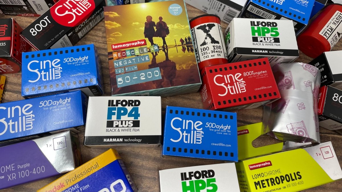 Films Cine films Super 8 to 35mm -  analogue photography