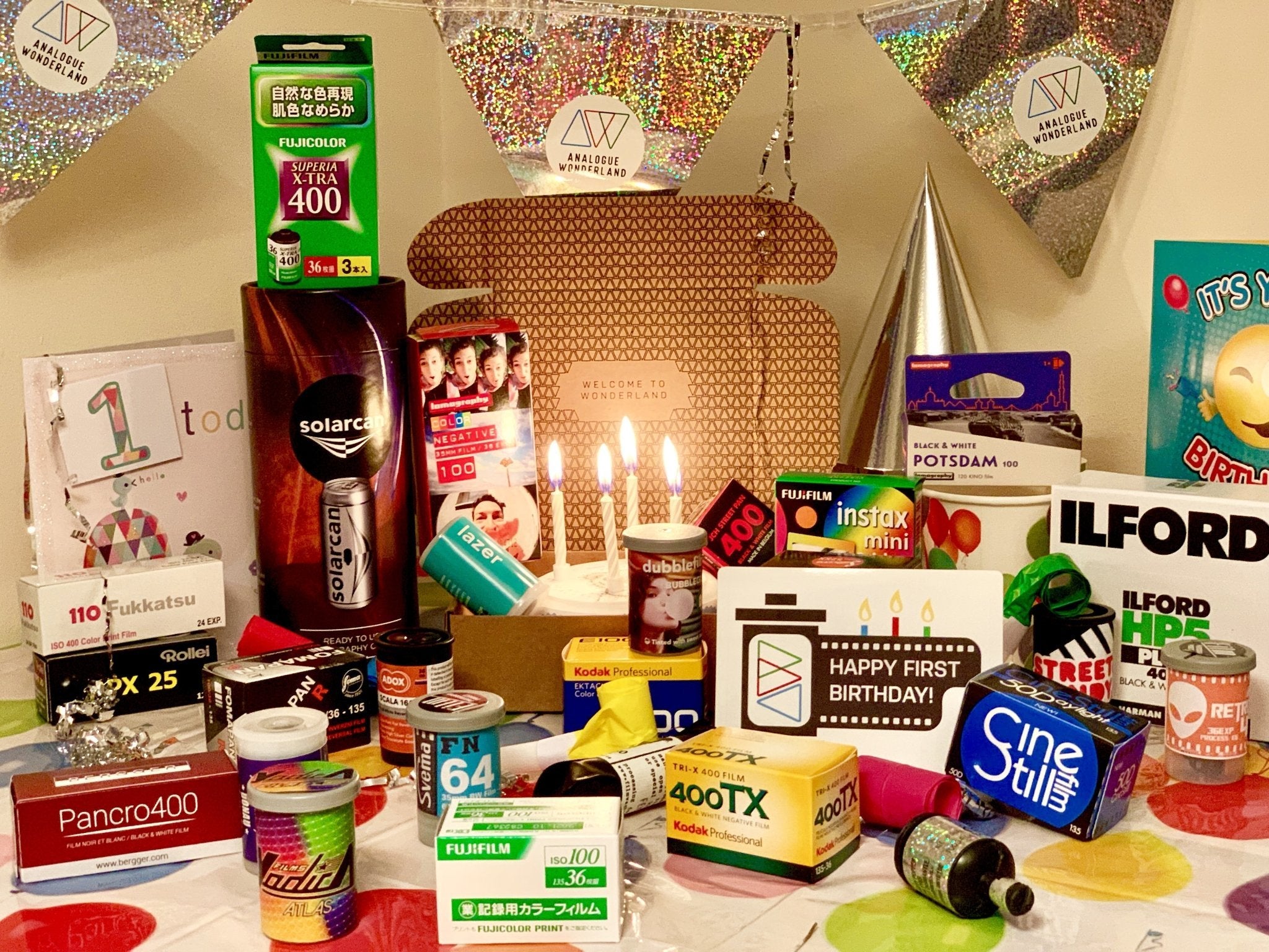 The Big Birthday Celebration: PARTY BAGS! - Analogue Wonderland