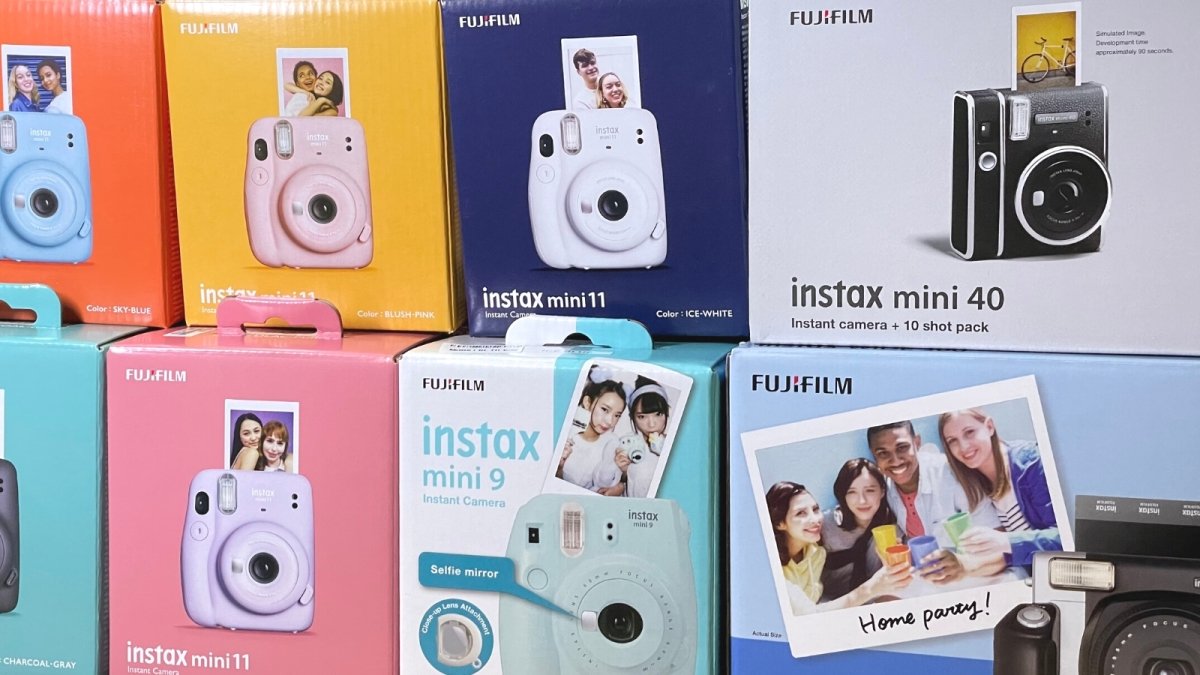 New Style Fujifilm Instax Mini 11 Instant Camera Blush Pink / Sky Blue /  Charcoal Gray / Ice White / Lilac Purple 5 Colors