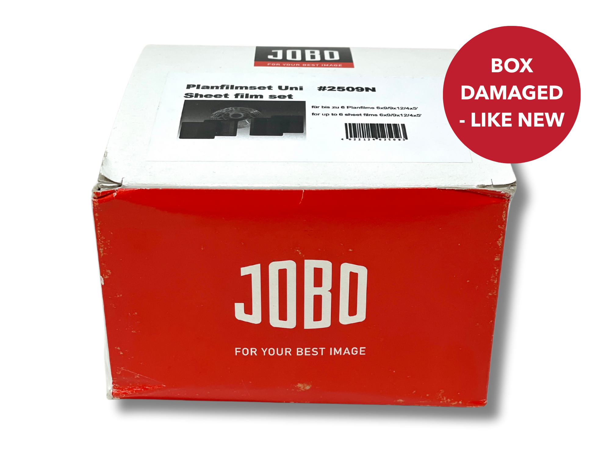 JOBO 2509N - Sheet Film Developing Reel - Box Damaged - Like New