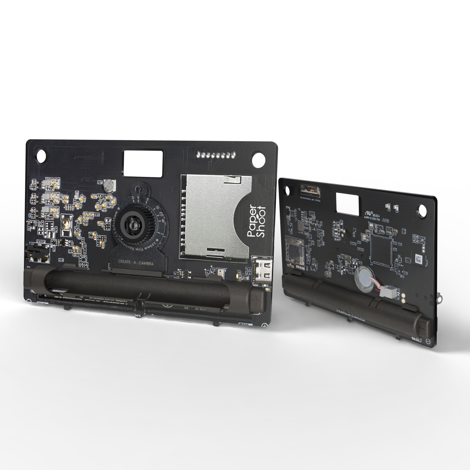 20 MP Camera board - with SD card & 2 batteries INCLUDED