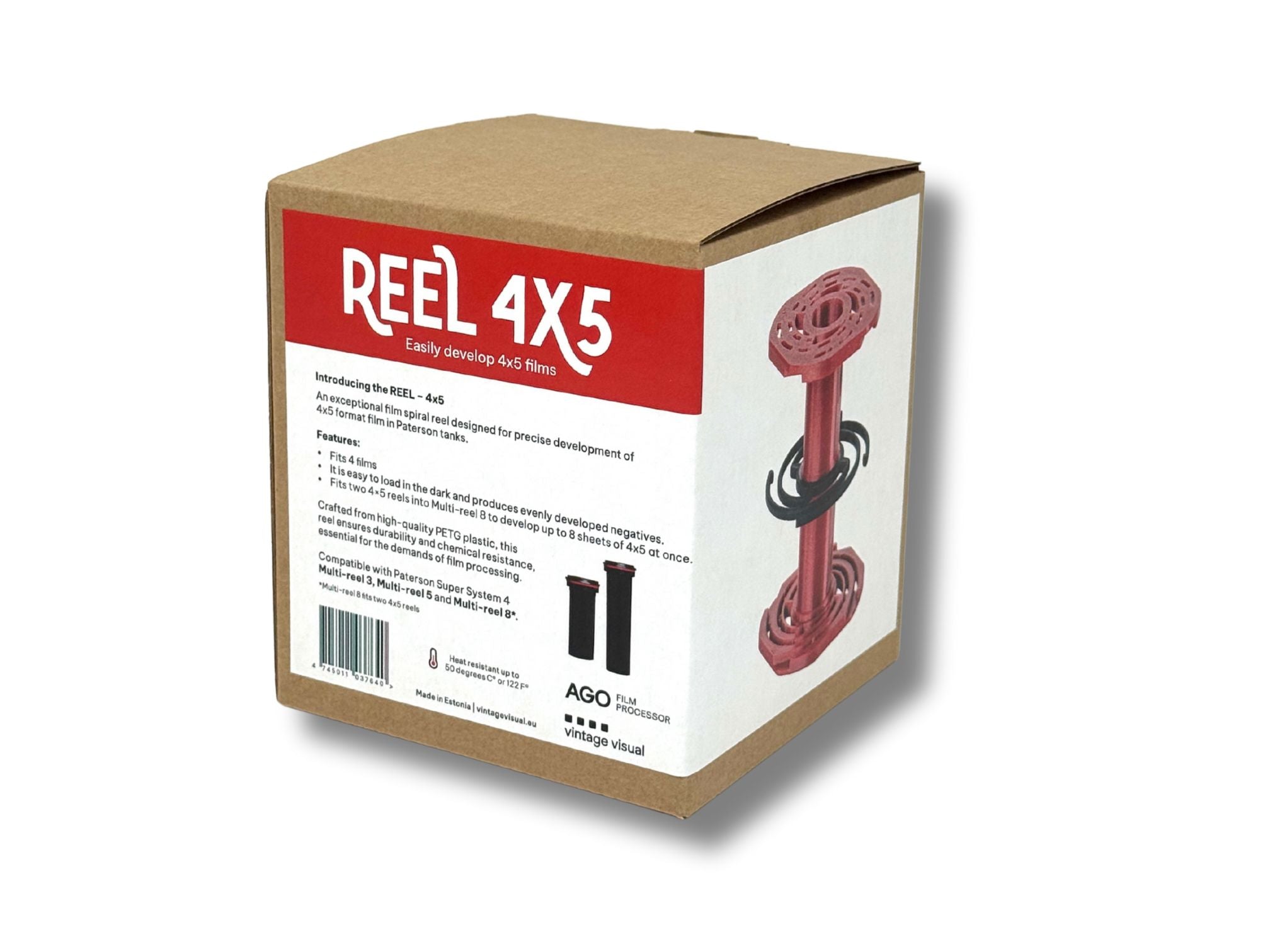 AGO Reel 4x5 - Film reel for Home Developing