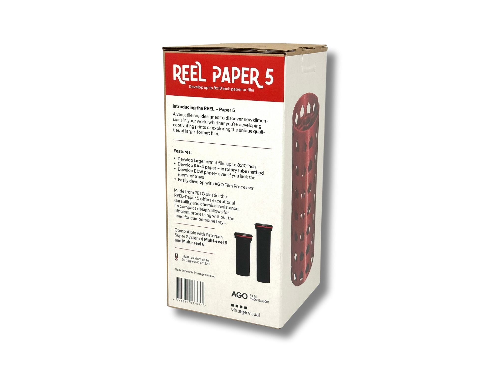 AGO Reel Paper 5 - Film reel for Home Developing