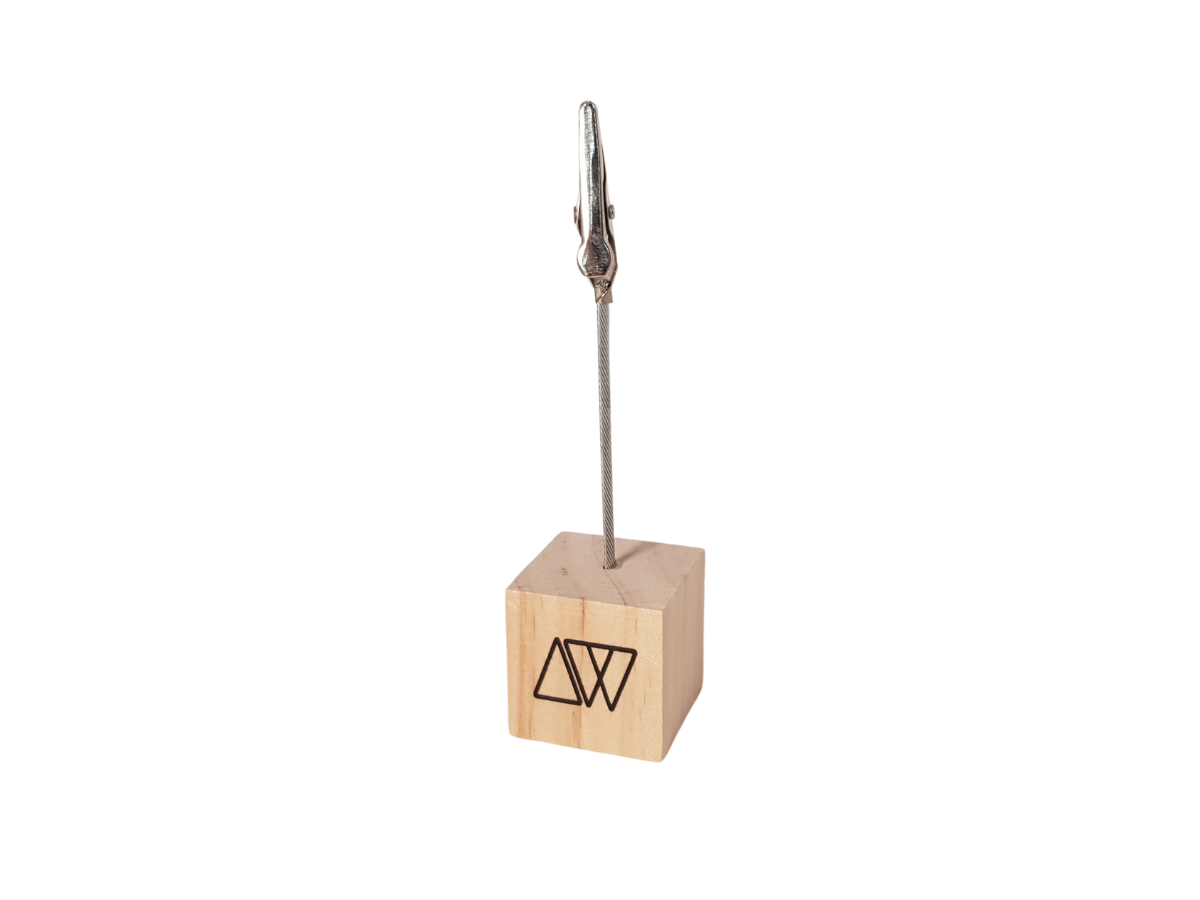 Analogue Wonderland Logo Wooden Photo Holder