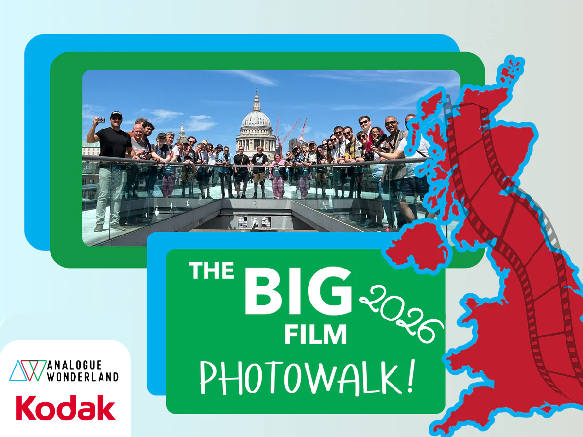 York - The Big Film Photowalk 2026 Ticket {Film and Development Options Available}