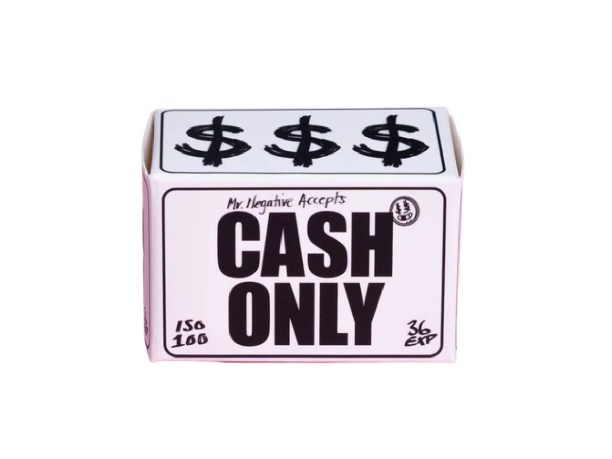Mr Negative 'Cash Only' 100 - 35mm Film