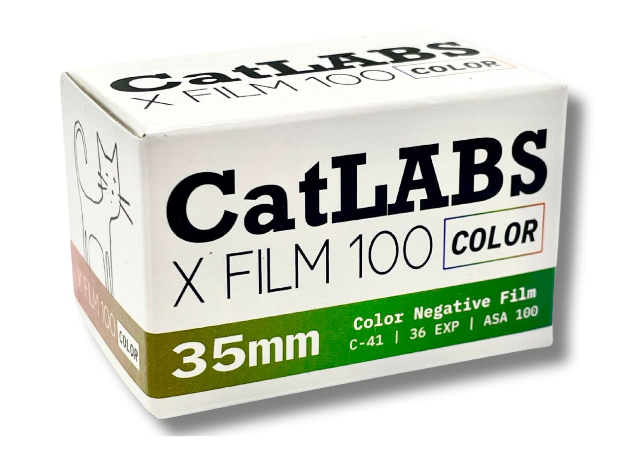 CatLABS X Film 100 Color - 35mm Film - Film Box