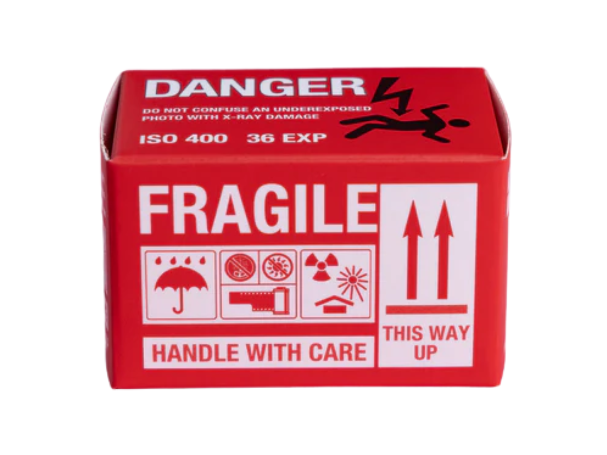Mr Negative 'Fragile (Film Safety Capsule)' 400 - 35mm Film