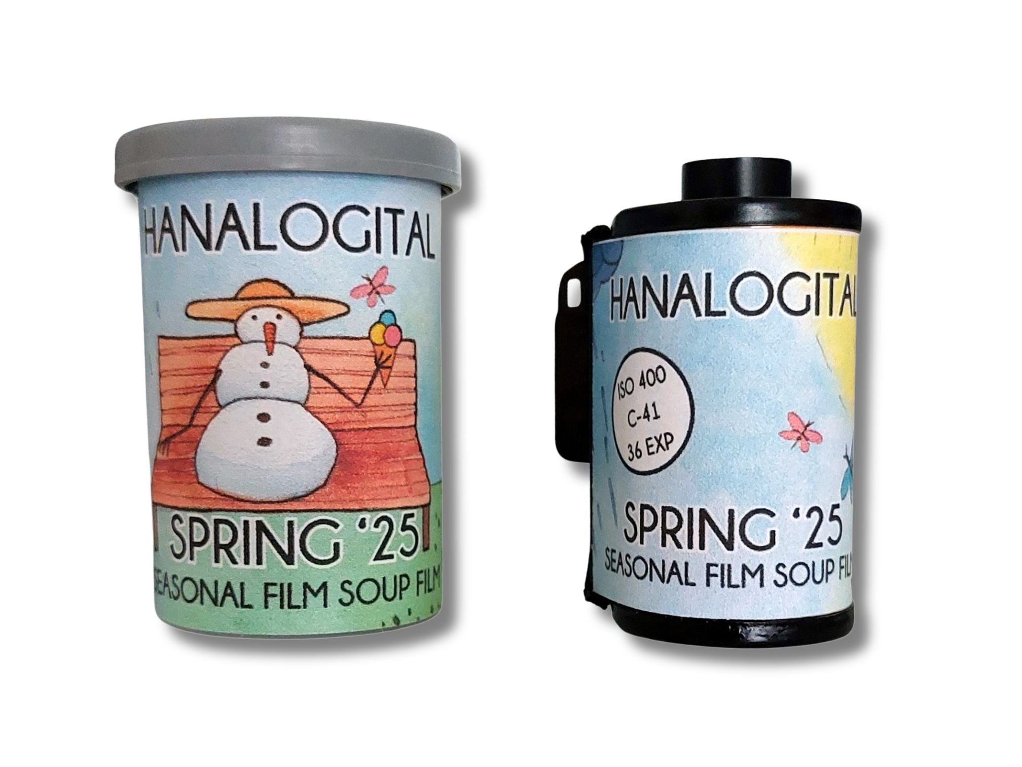 Hanalogital Spring '25 (Souped Film) - 35mm Film