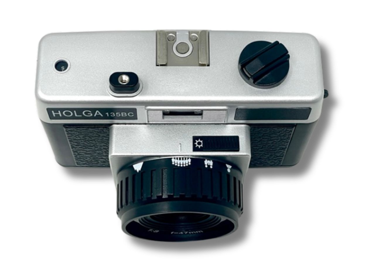 Holga 135 BC Film Camera - Black - Top