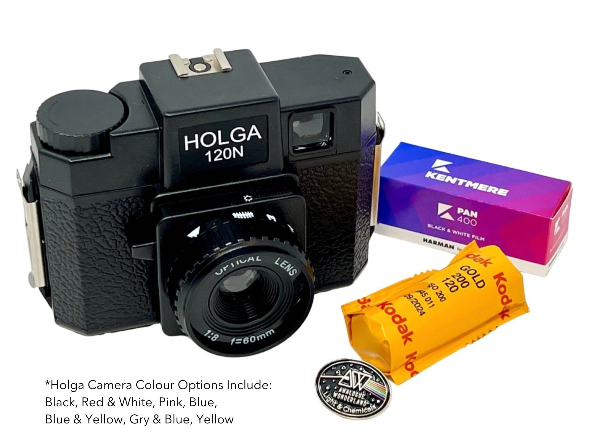 Beginner's 120 Film and Camera Bundle