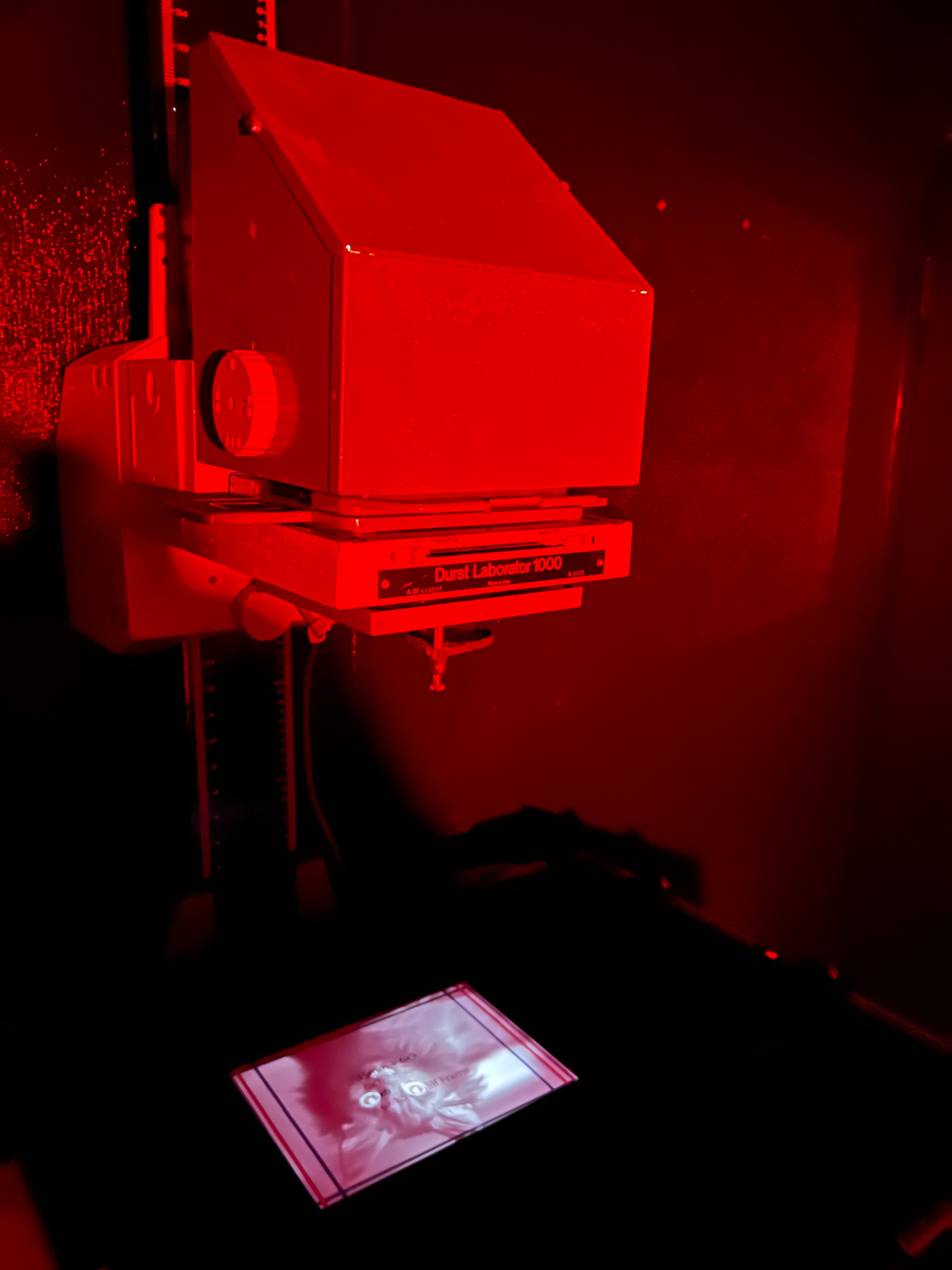 B&W Film Photo Enlargement