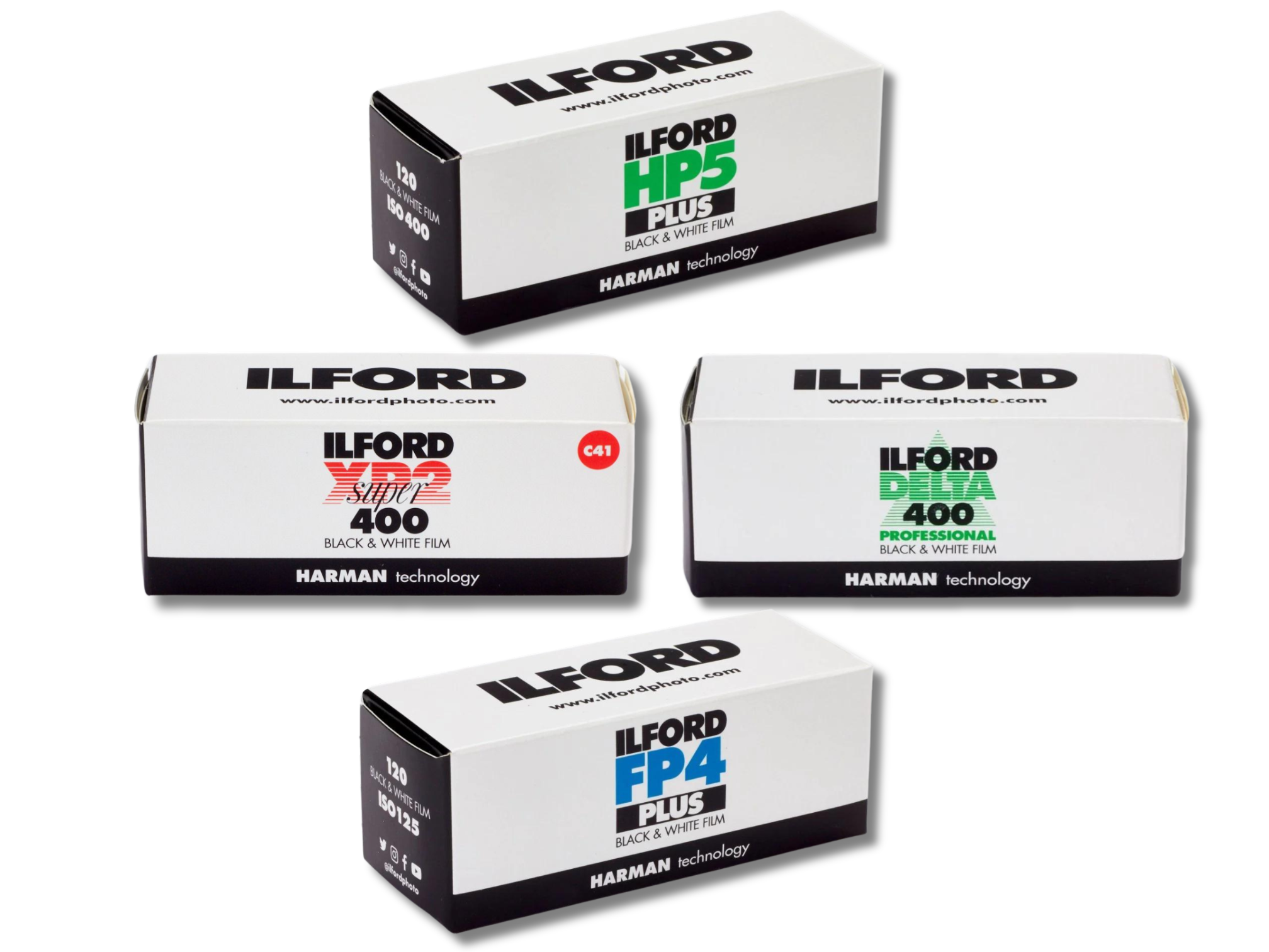 Ilford Taster 120 Film Bundle