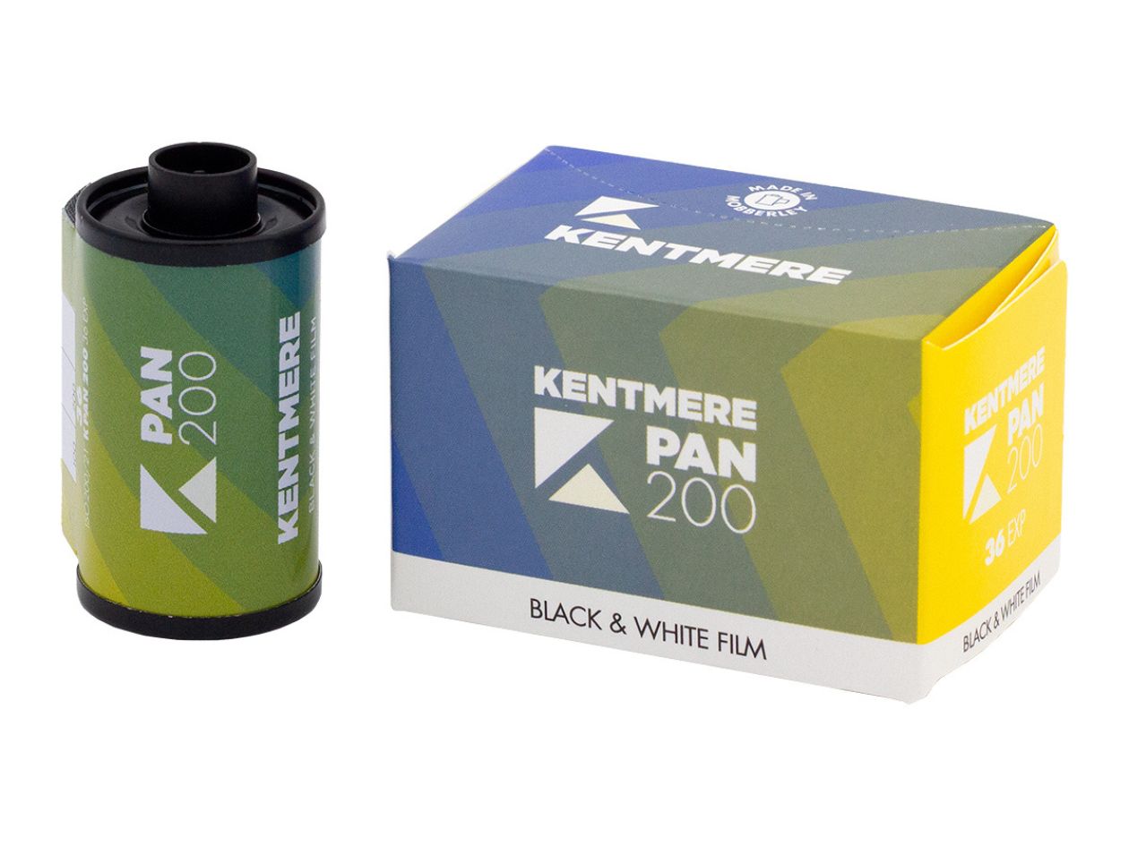 Kentmere 200 - 35mm Film - Cassette & Box