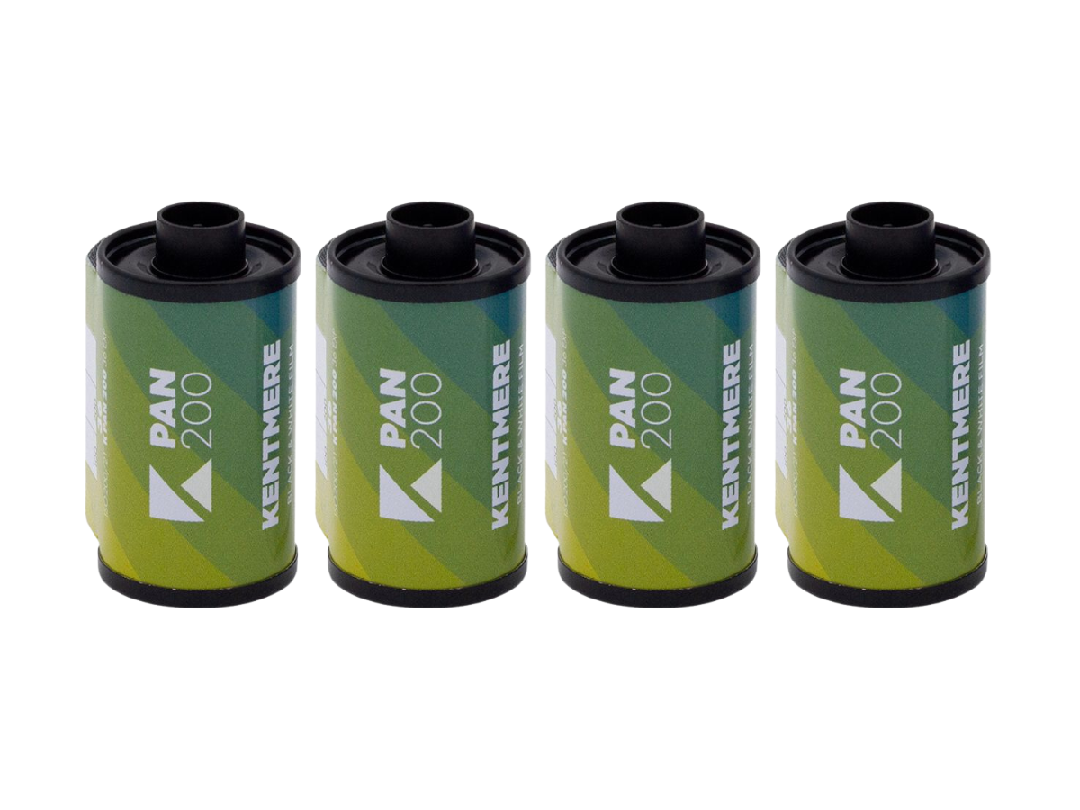 Kentmere Pan 200 36 Exposure - 35mm Film - Bundle of 4 Rolls