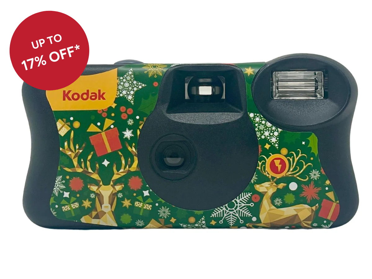 Kodak Funsaver Flash 39exp (Christmas Edition) - Disposable Film Camera
