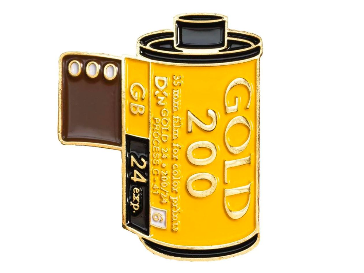 Official Exclusive - Kodak Gold 200 35mm - Enamel Pin