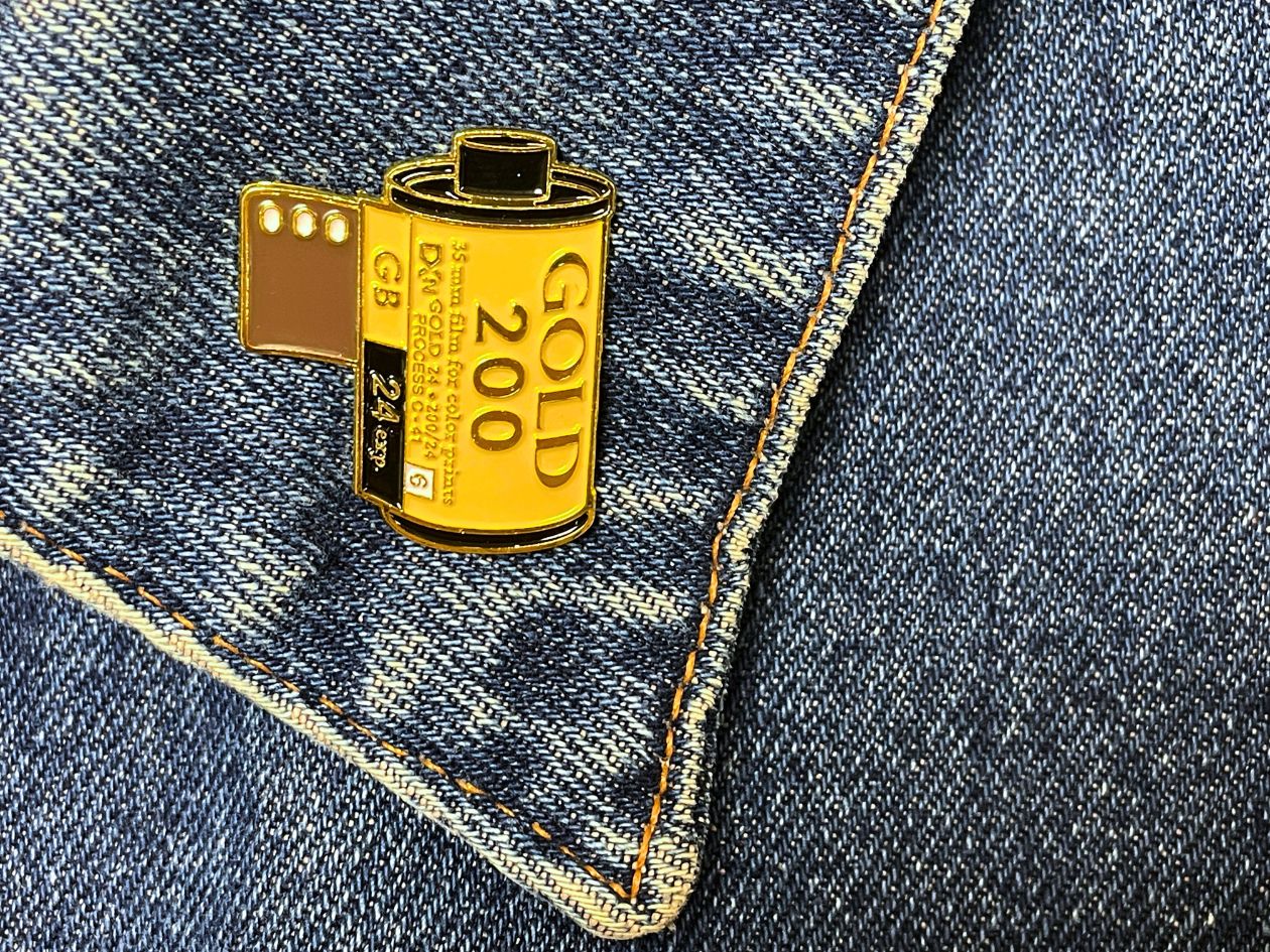 Official Exclusive - Kodak Gold 200 35mm - Enamel Pin