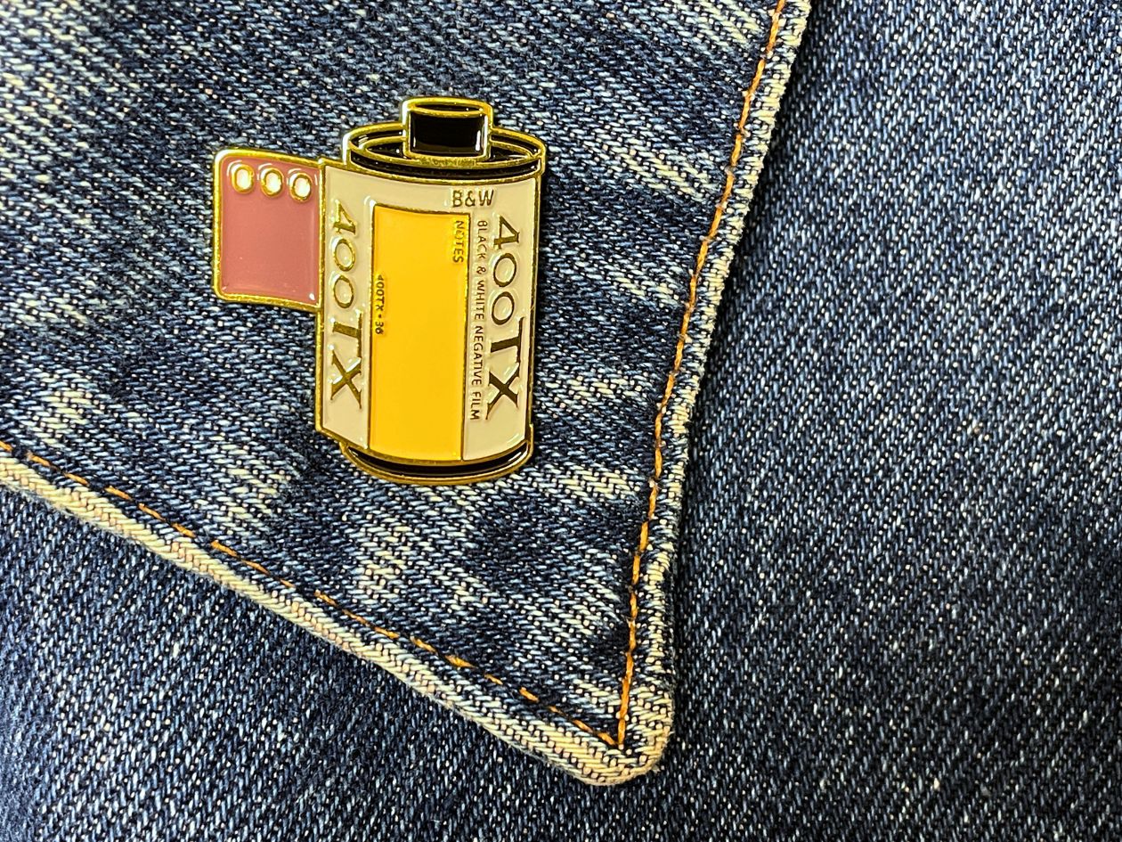 Official Exclusive - Kodak Tri-X 400 35mm Film - Enamel Pin
