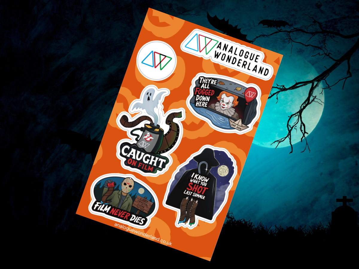 Limited Edition 2026 Halloween Wonderland A5 Sticker Sheet