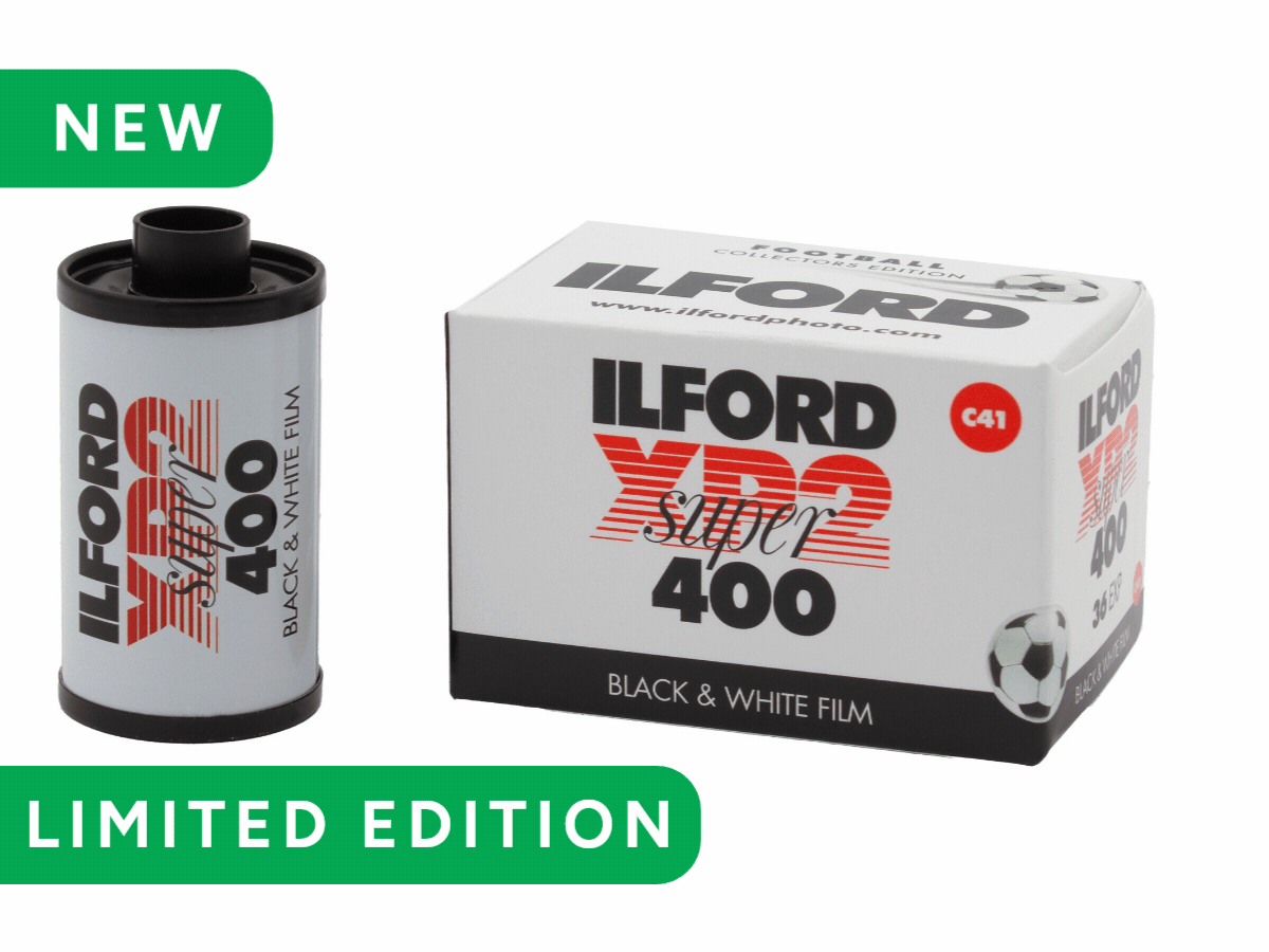 Limited Edition Ilford XP2 Football - 35mm Film
