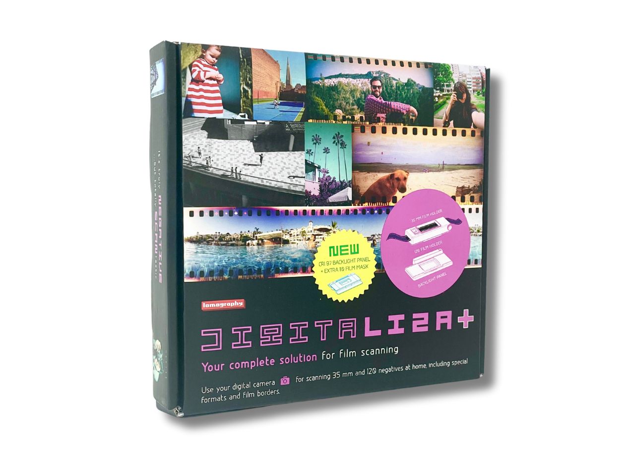 Lomography DigitaLIZA+ Scanning Kit - 35mm & 120 Film Scanning Mask - Front Box