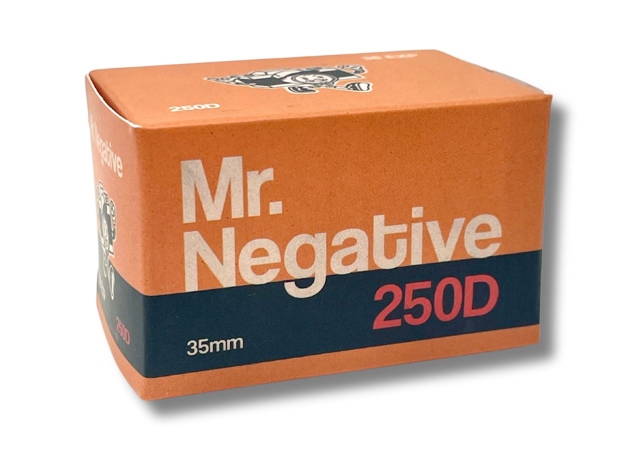 Mr Negative 250D - 35mm Film - Front of Box