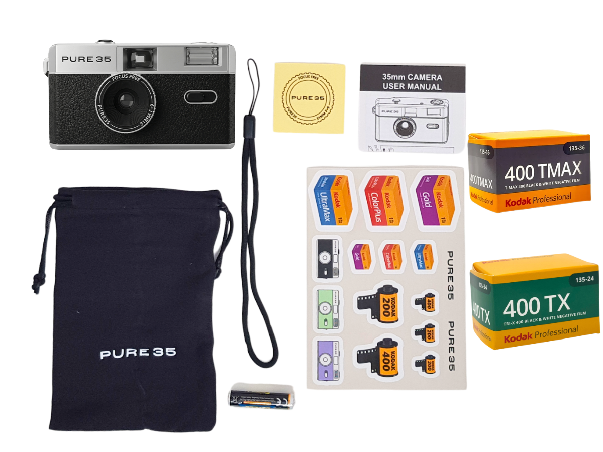 PURE35 Purist 35mm Camera & Film Bundle
