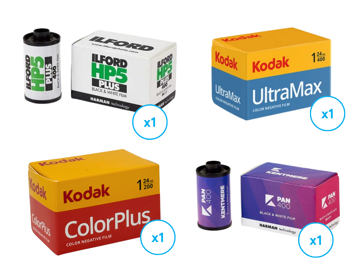 'Perfect for Beginners' 35mm Film Bundle