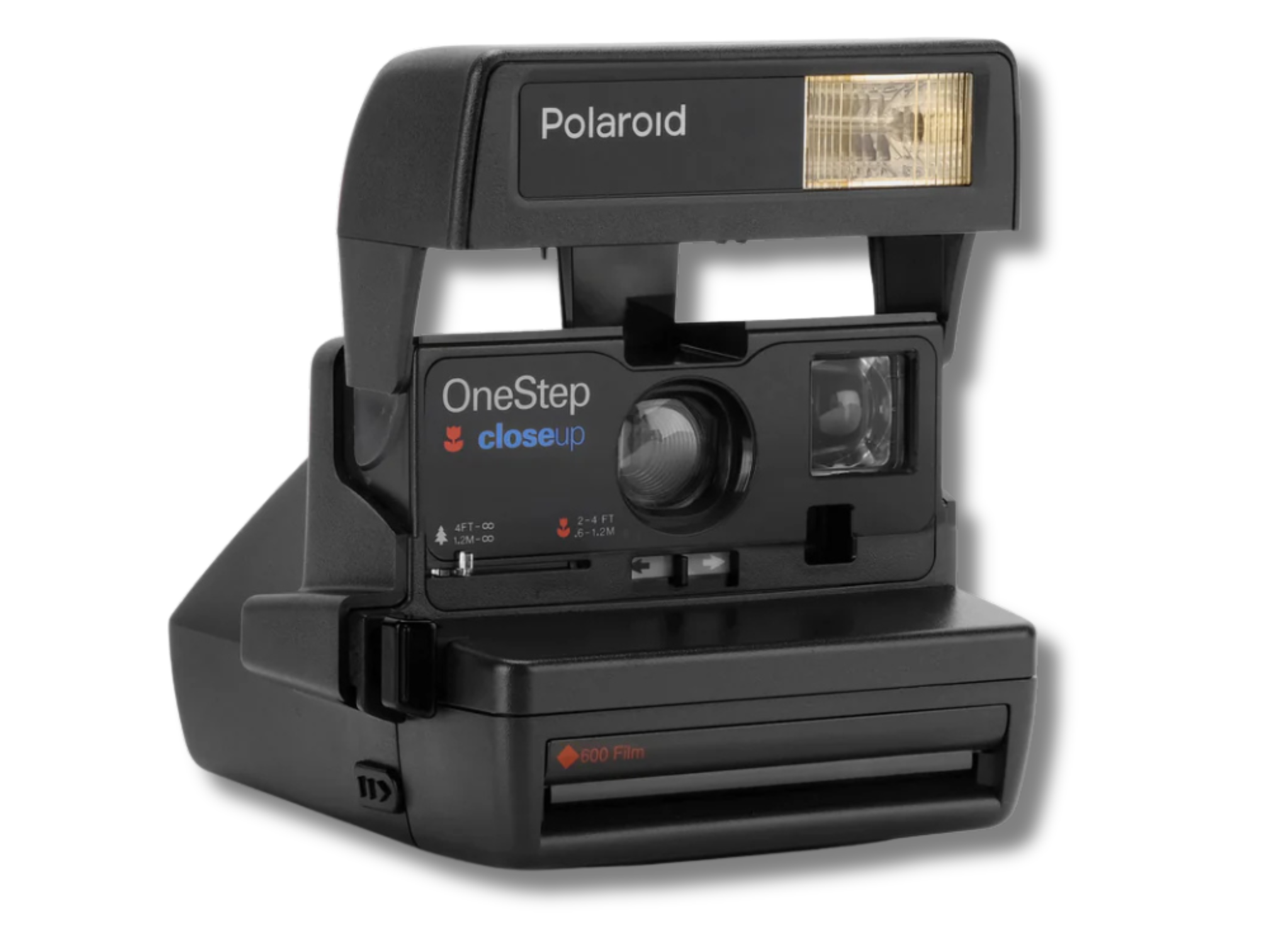 Polaroid 600 Close-Up Instant Camera - Refurbished Vintage Camera - Front and open