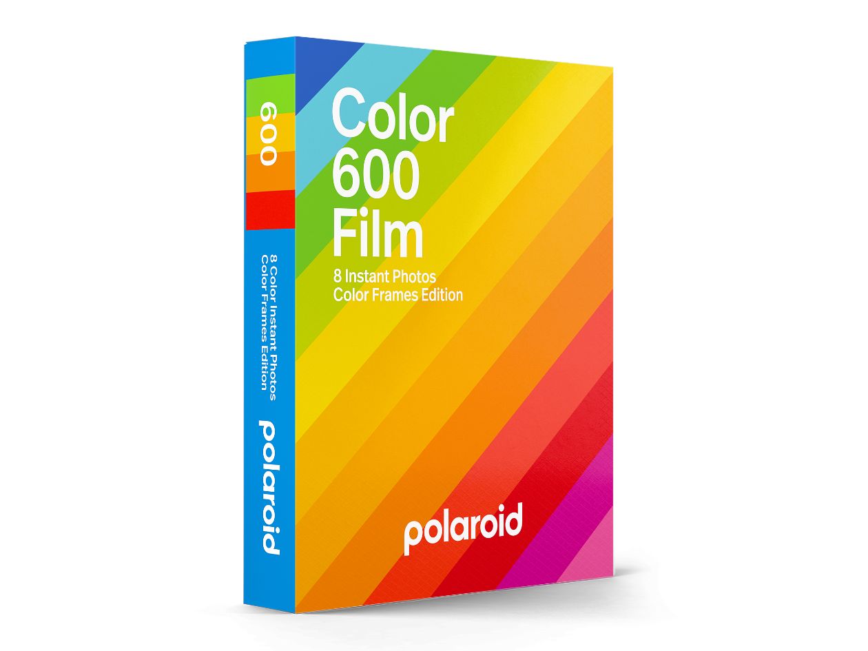 Polaroid 600 Film - Colour Frames - Box Side View