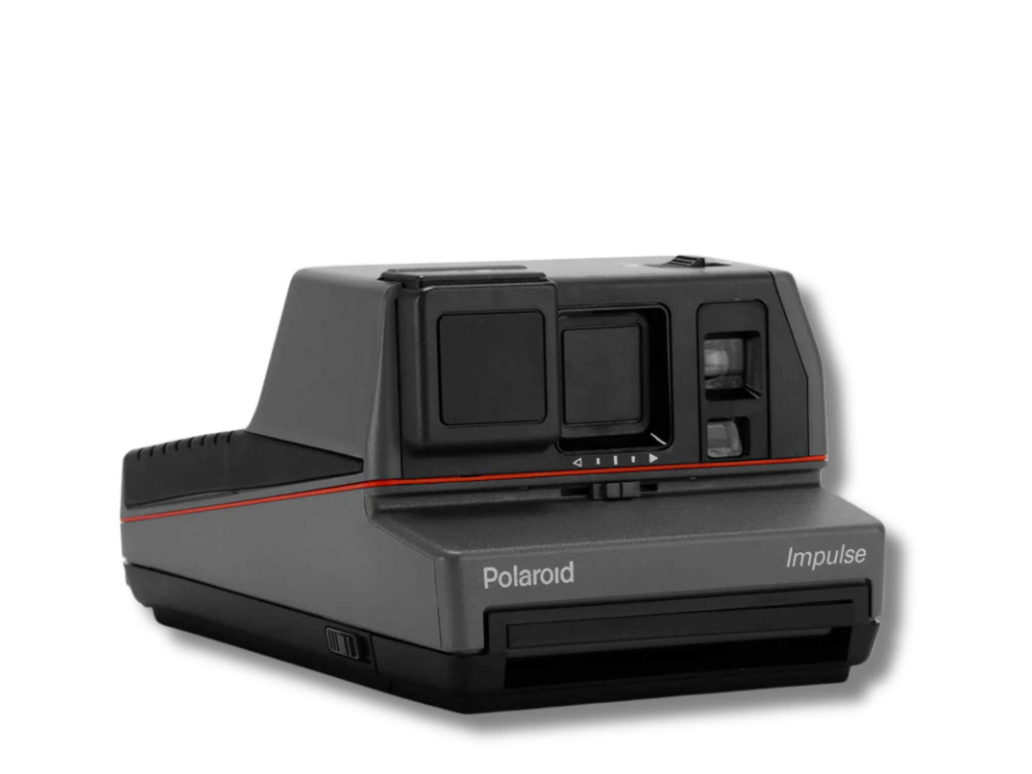 Polaroid 600 Impulse Instant Camera - Refurbished Vintage Camera - front closed