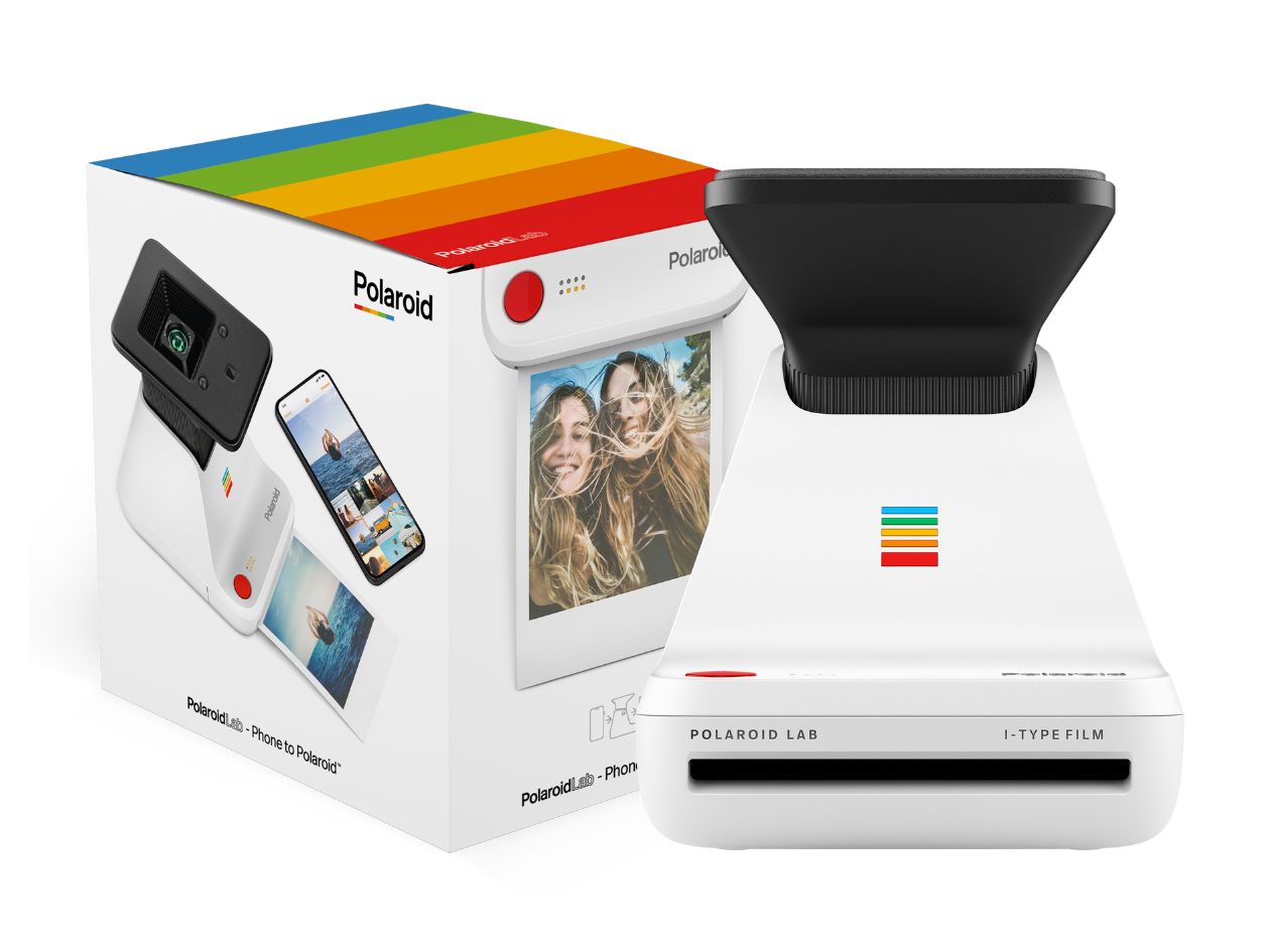 PolaroidLab Instant Printer - Plus FREE UK Shipping - Box & Printer