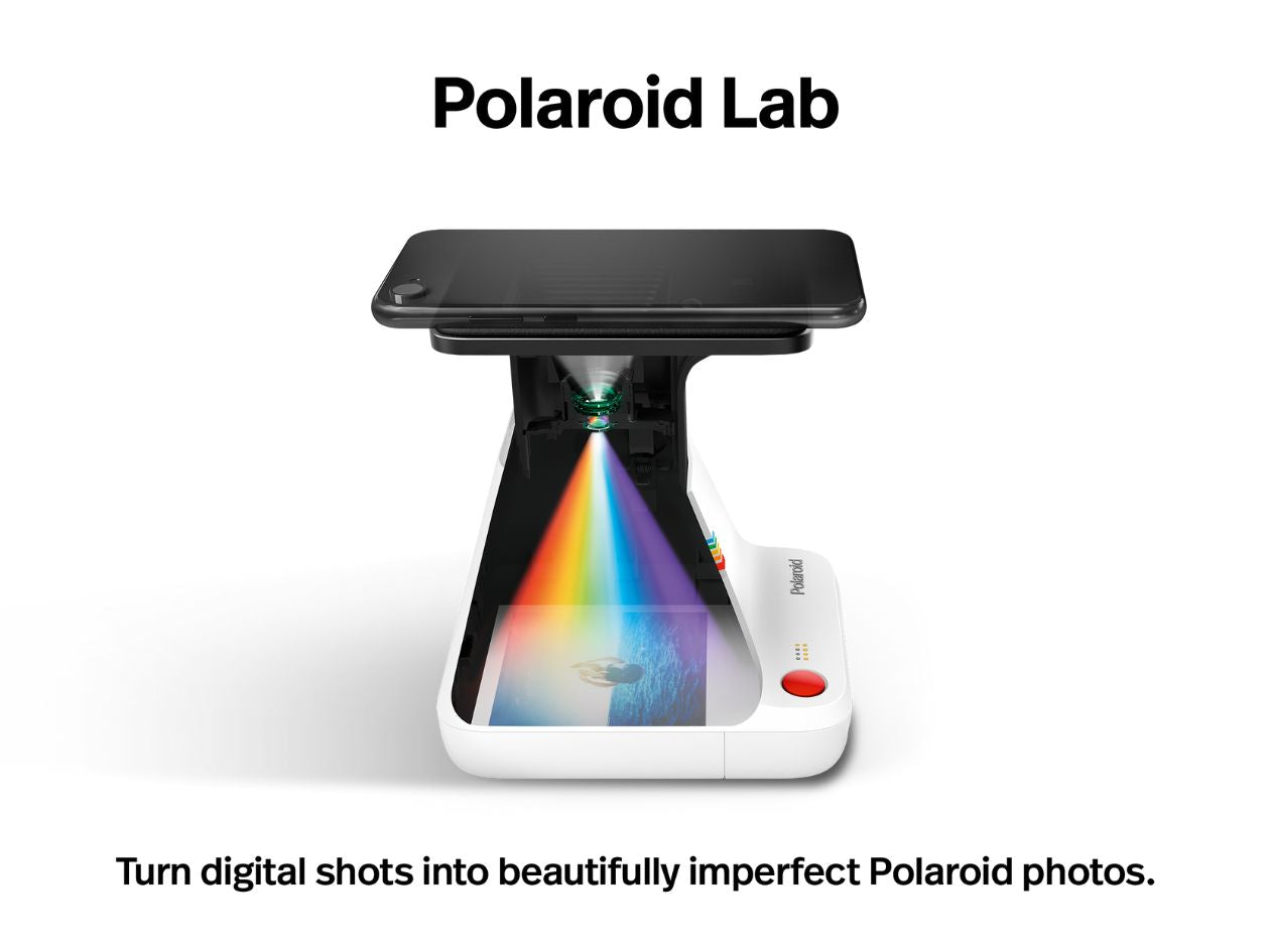 PolaroidLab Instant Printer - Plus FREE UK Shipping - Phone & Light