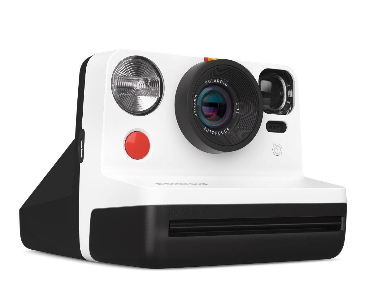 Polaroid Now camera - Generation 2 - Black & White - Side
