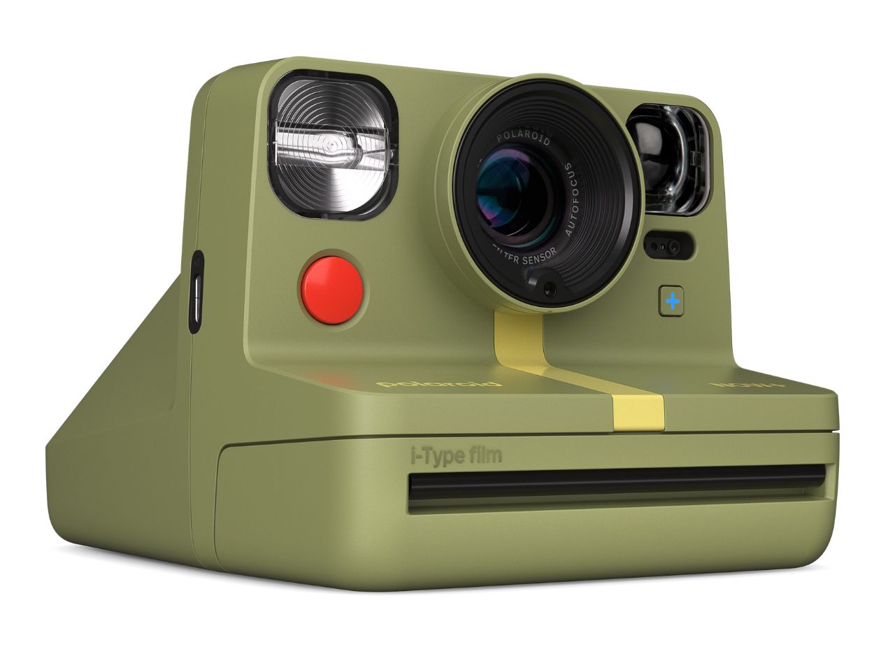 Polaroid Now PLUS Camera - Generation 2 - Forest Green - Side