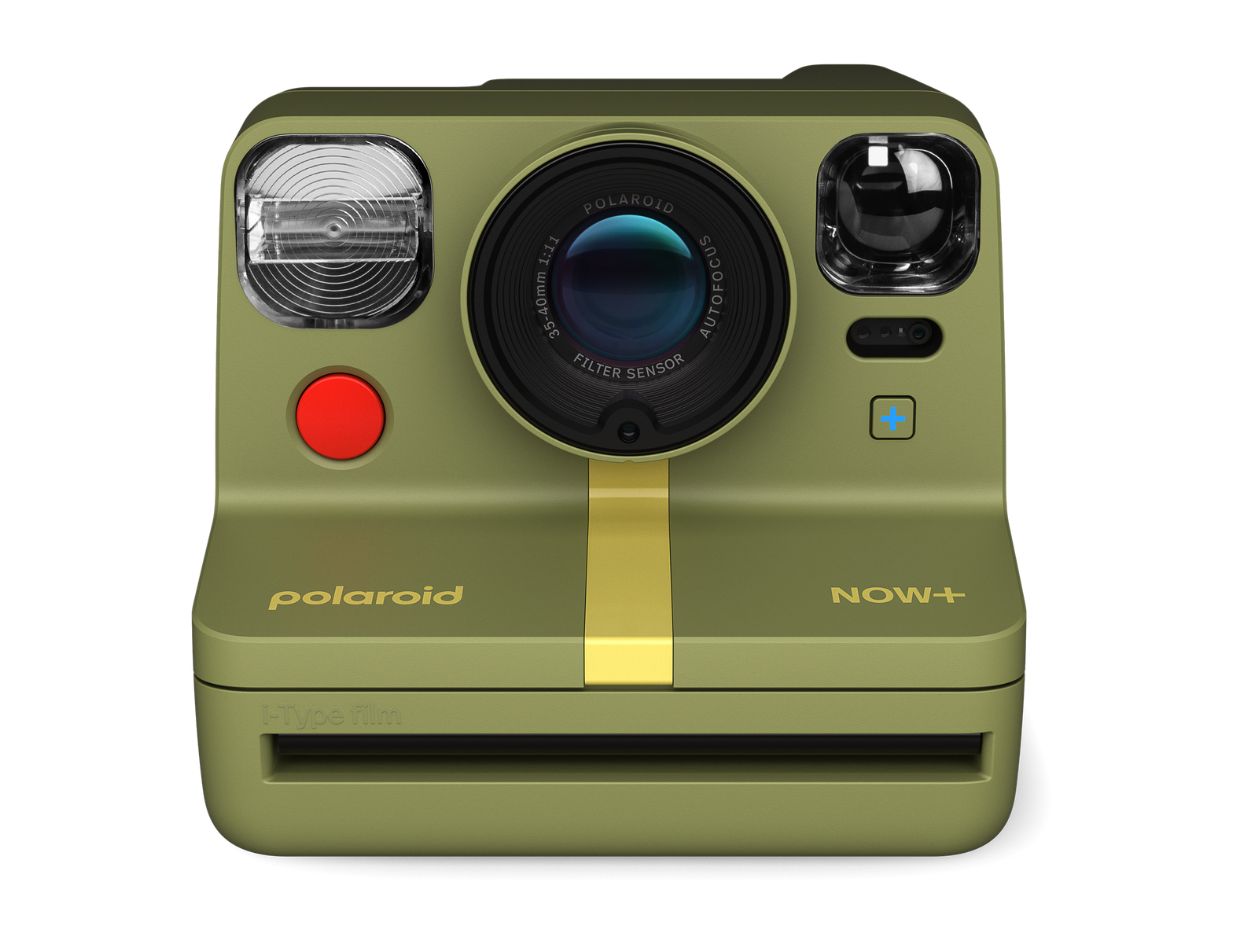 Polaroid Now PLUS Camera - Generation 2 - Forest Green - Front