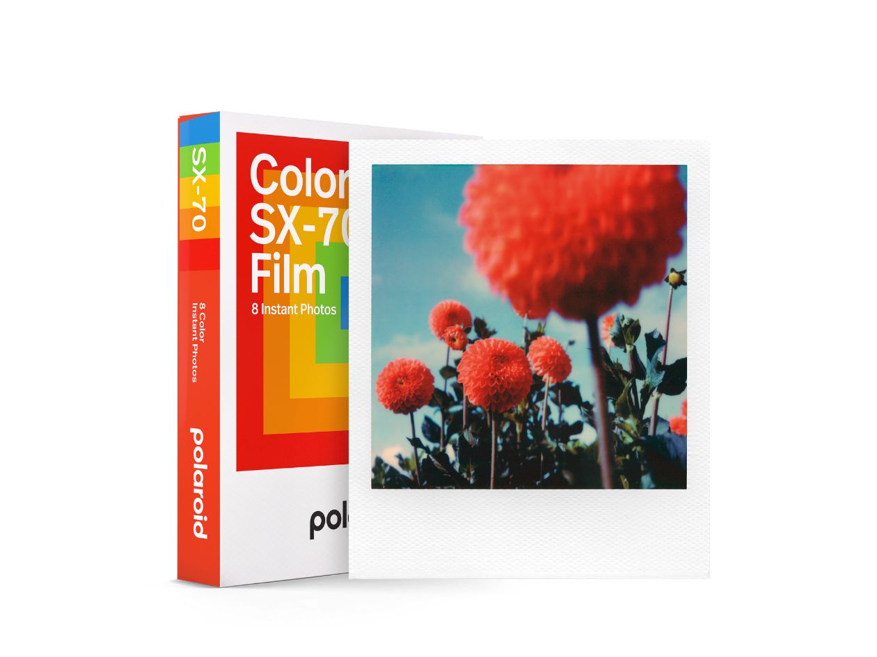 Polaroid SX-70 Film - Colour - Front of Box & Film