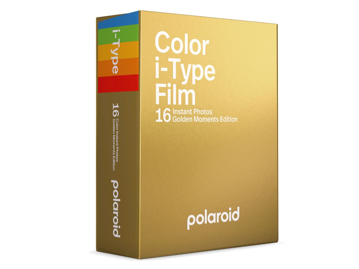 Polaroid iType Film - Golden Moments Edition - Front of Box
