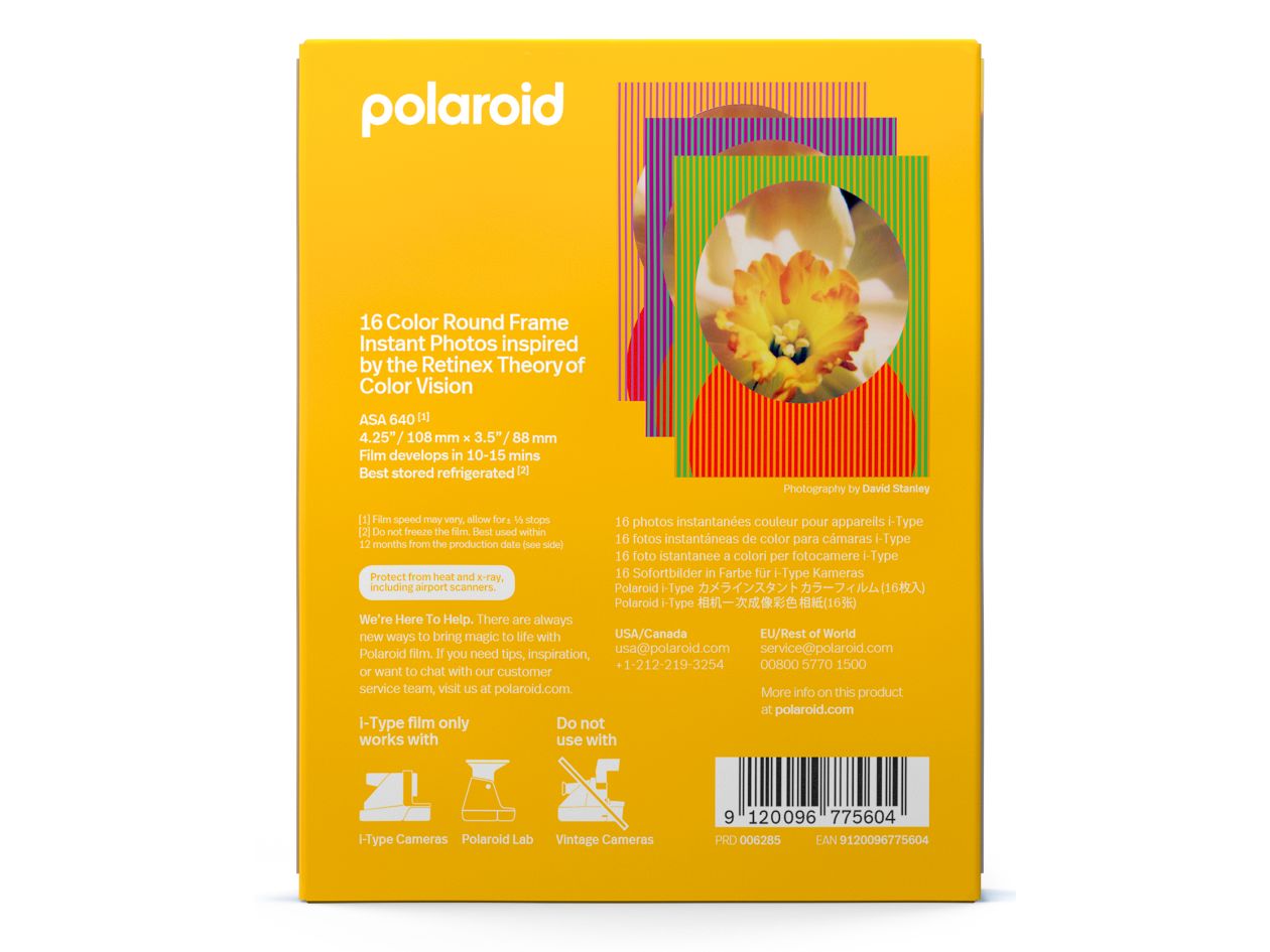 Polaroid iType Film - Retinex Edition - Back of Box