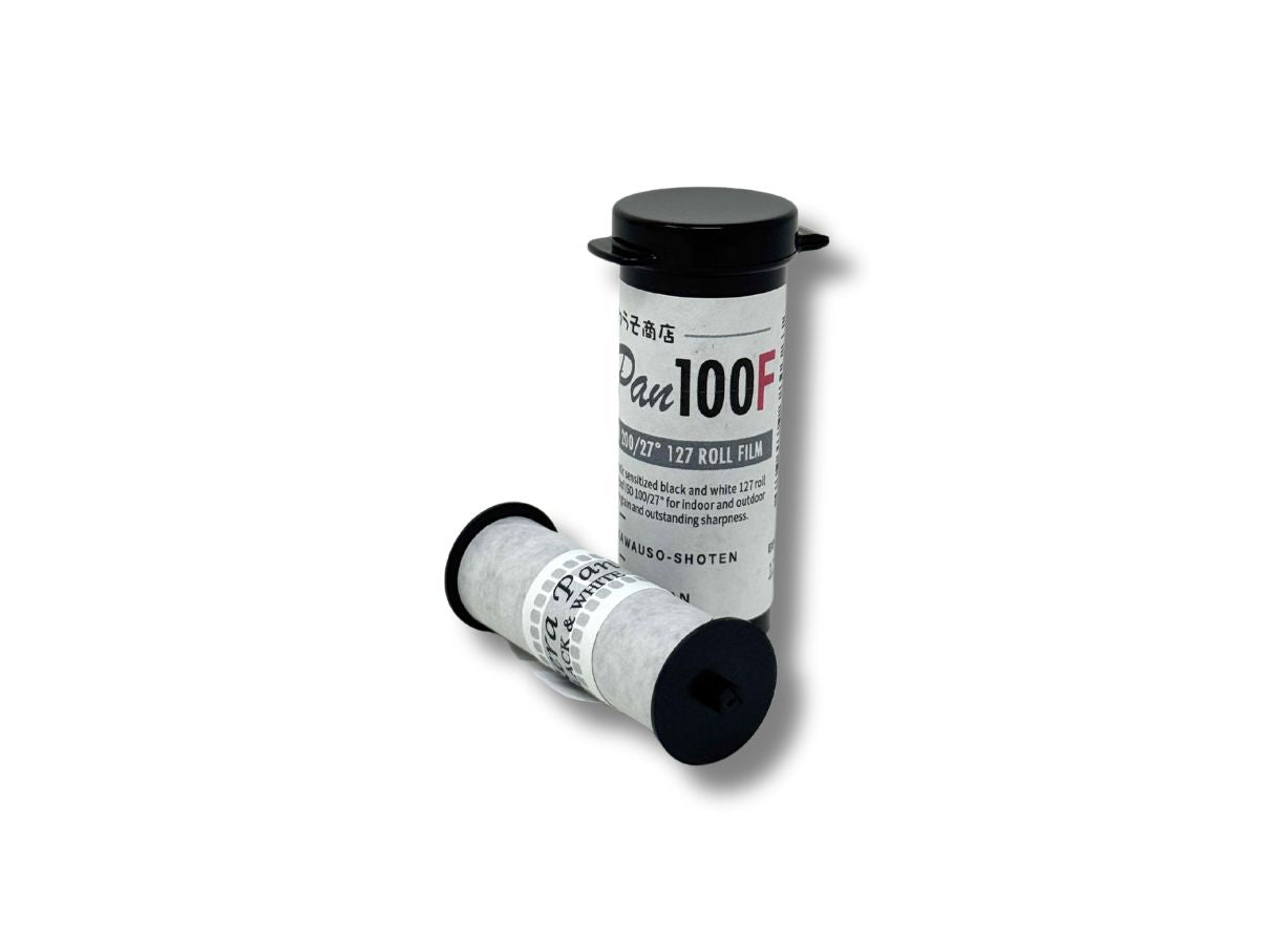 Rera Pan 100F - 127 Film - casette & pot