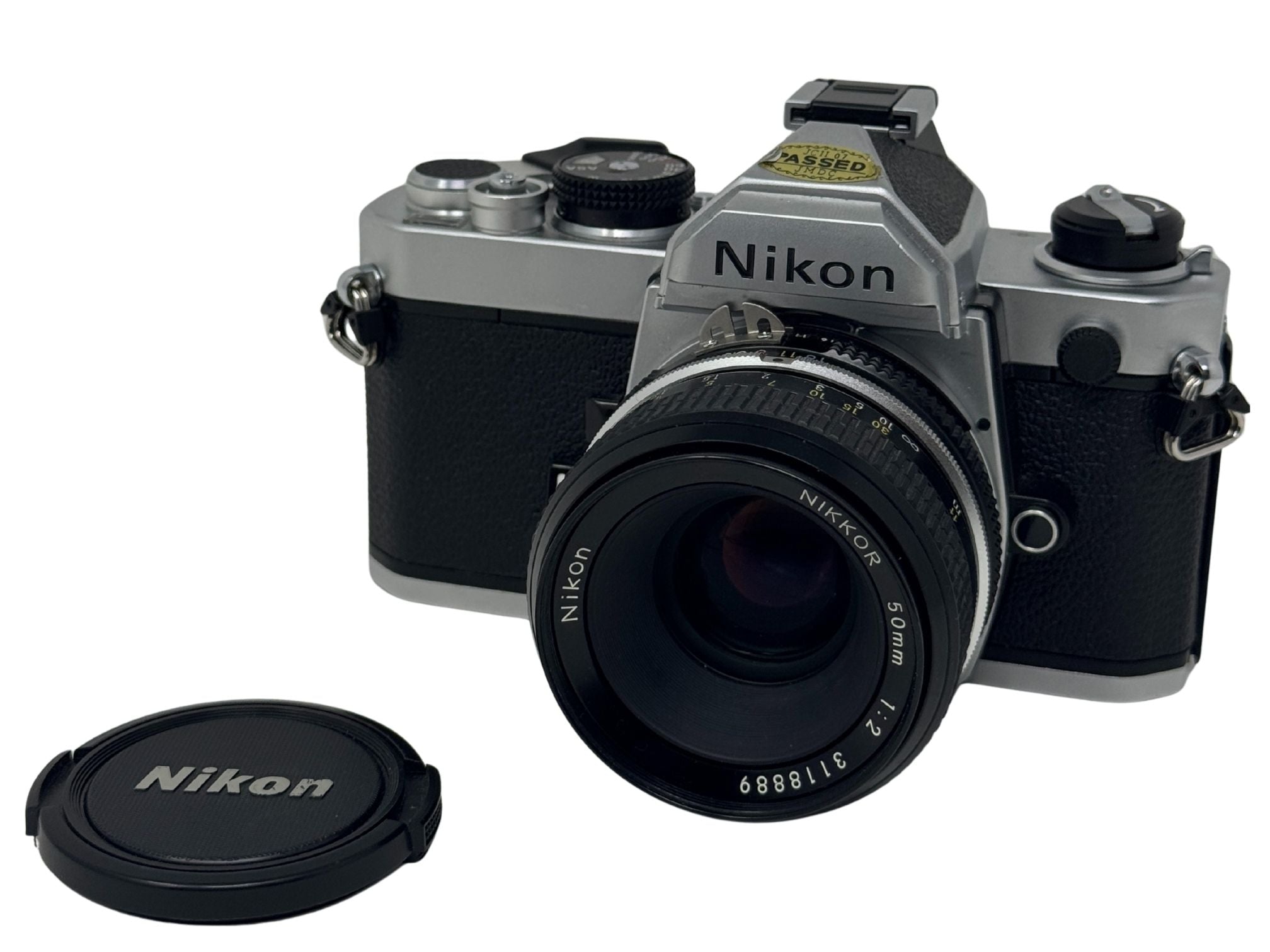 Fm2 Camara Analoga Nikon Nikon FM Chrome W/ 50mm F/2 [3289879