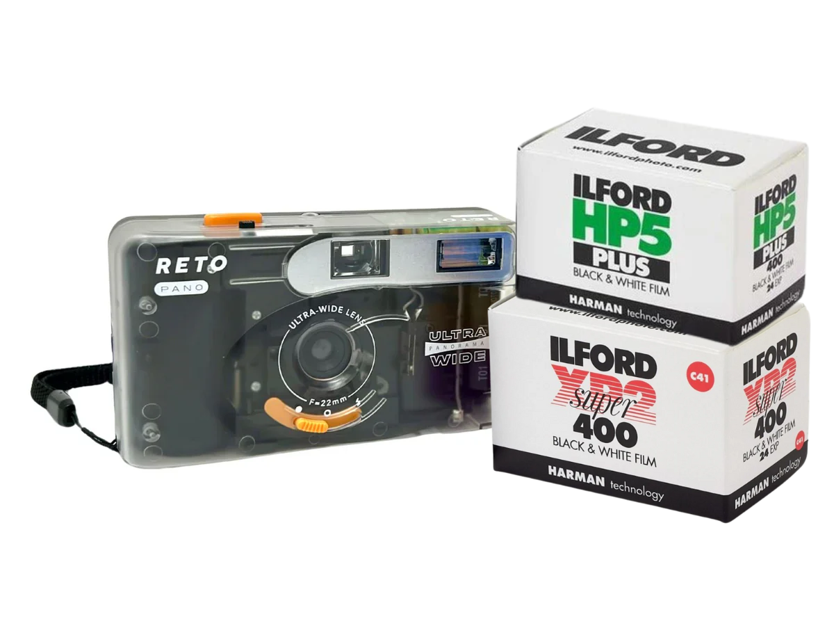 Beginner's 35mm B&W Film Camera Starter Bundle | Free Shipping