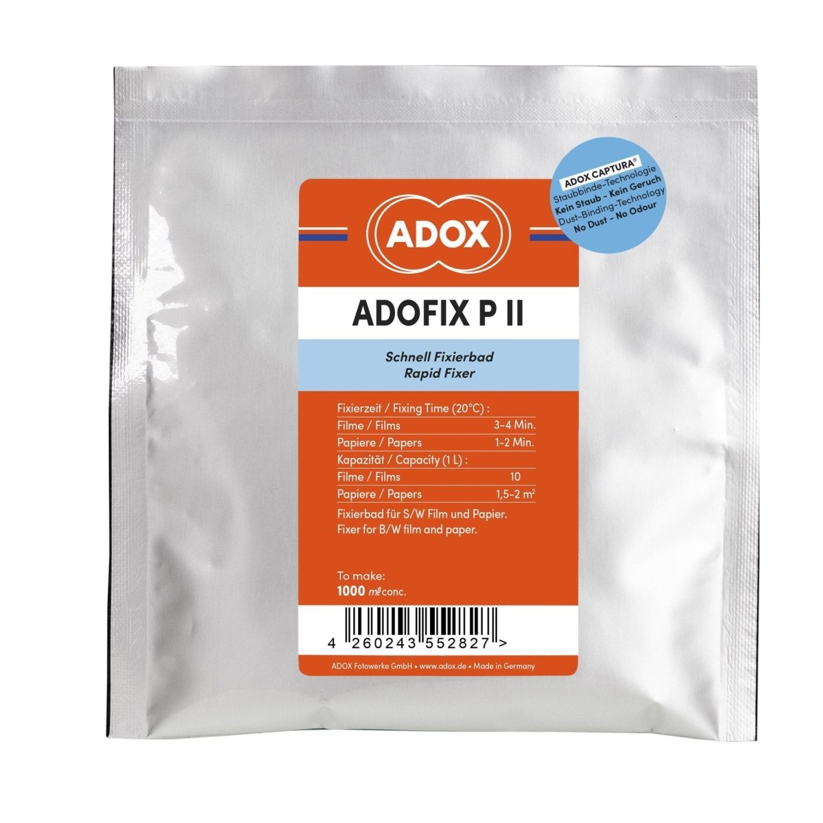 Adox Adofix P II - Fixer Powder - 1L - Analogue Wonderland - 1