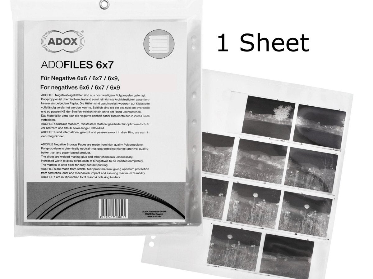 Adox Archival Negative Sheets - 120 - Analogue Wonderland - 1
