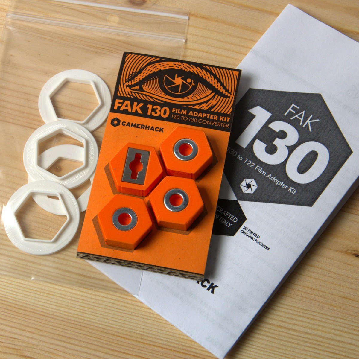 Camerhack Adapter for 130 Film Cameras: FAK130 - Analogue Wonderland - 2