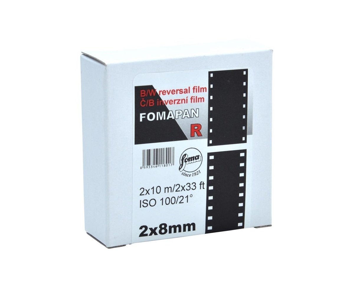 Fomapan R - Double 8mm Movie Film - 33ft - Analogue Wonderland - 1