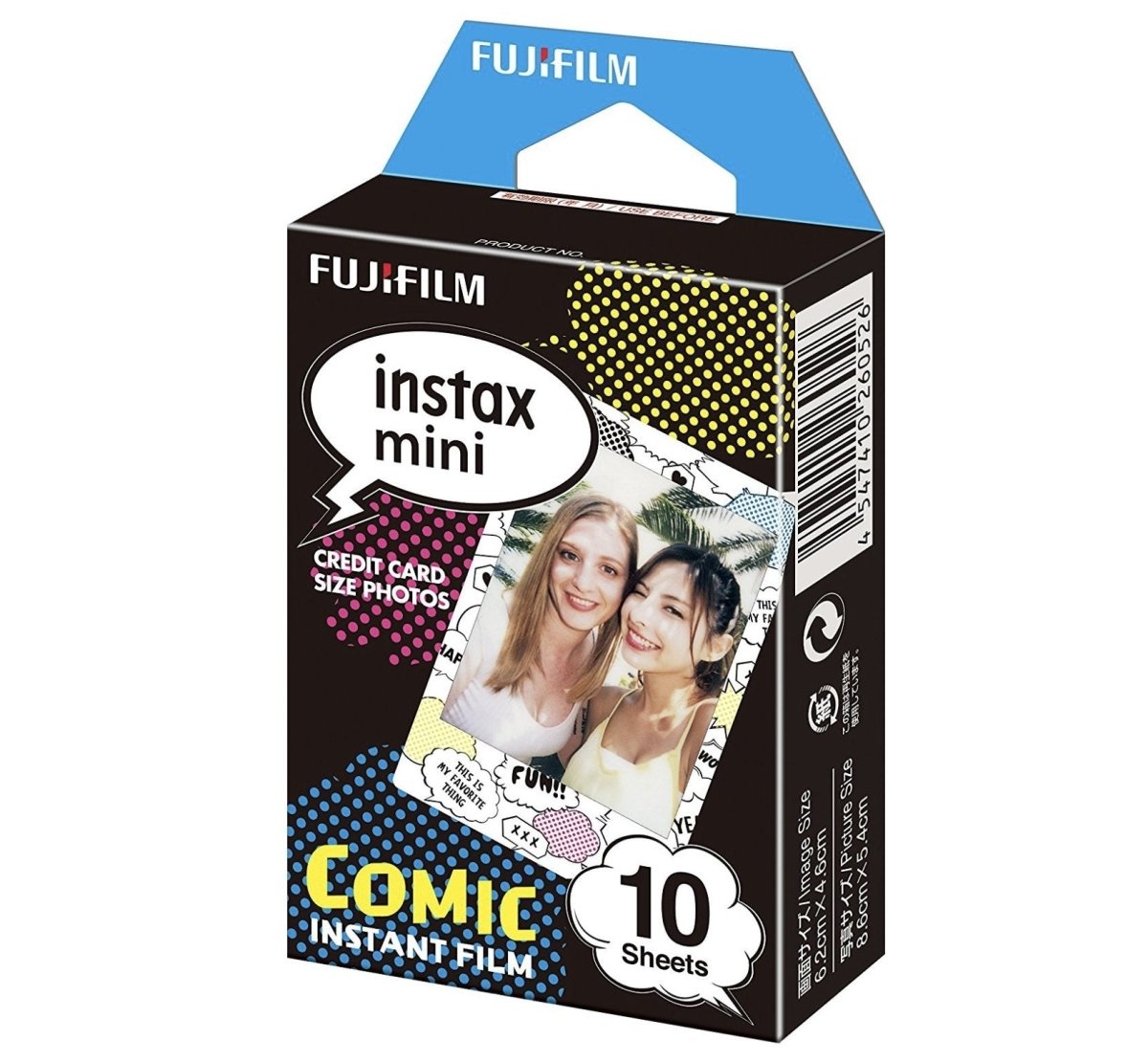 Fujifilm Comic Film Instax Mini Colour ISO 800 - Analogue Wonderland - 1