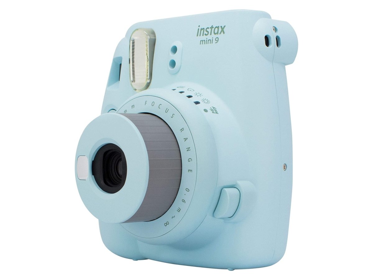 Fujifilm Instax Mini 9 Film Camera Teal with Case and Strap